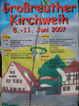 Kerwa in Großreuth